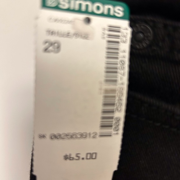 Only & Sons men’s skinny Jean in black distressed NWT - Picture 7 of 9